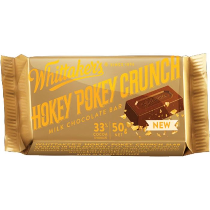Whittaker's Hokey Pokey Crunch Slab 50g