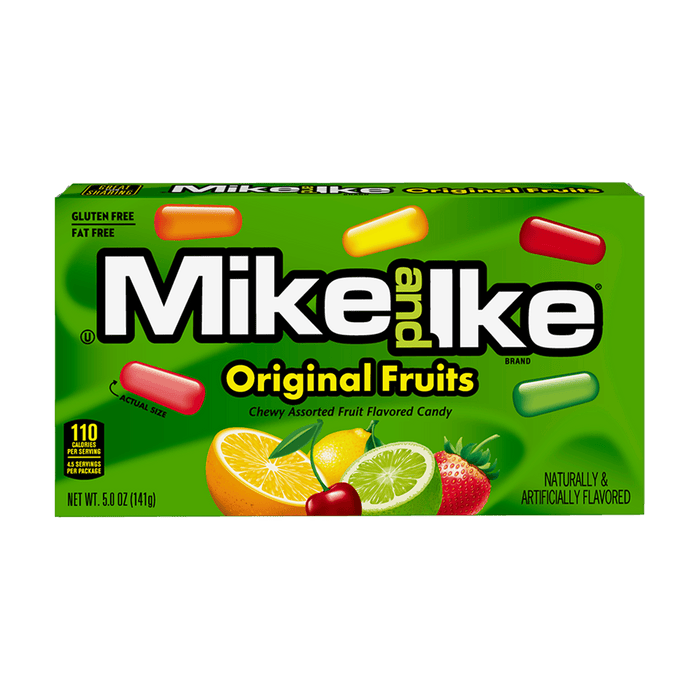 Mike and Ike Original Fruits 141g **PAST BEST BEFORE DATE 03/2024***