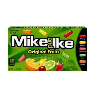 Mike and Ike Original Fruits 141g **PAST BEST BEFORE DATE 03/2024***