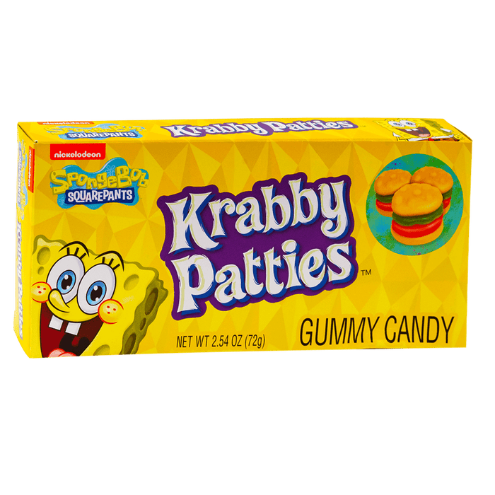 Spongebob Gummy Krabby Patties Theatre 72g
