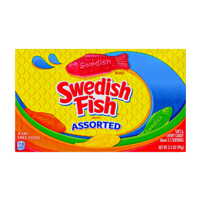 Swedish Fish Assorted Theatre 99g