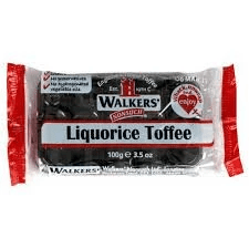 Walkers Liquorice Toffee 100g