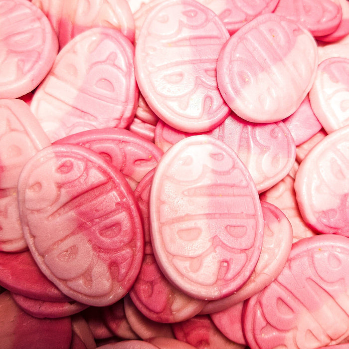 BUBS Wild Strawberry & Pomegranate Ovals 100g- Swedish Candy Online