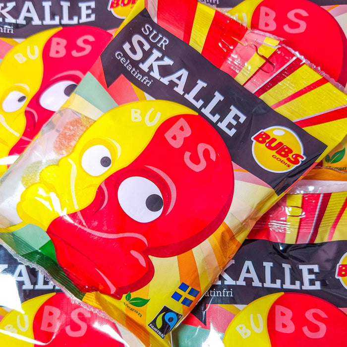 BUBS Mini Sour Skulls 90g