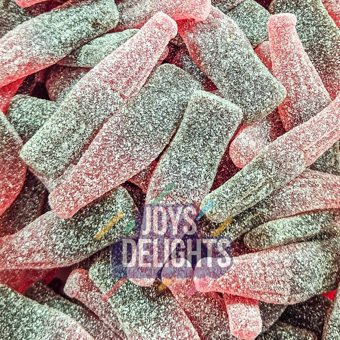 Jumbo Fizzy Cherry Cola Bottles - UK Sweets Online