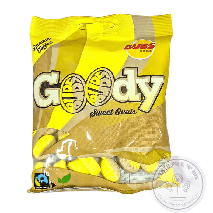 BUBS Mini Banana and Caramel Ovals 90g