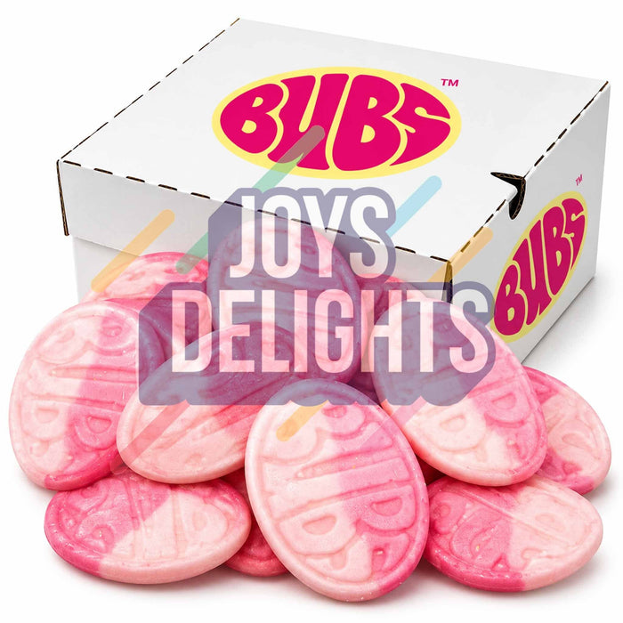 BUBS Wild Strawberry & Pomegranate Ovals - Swedish Candy Wholesale