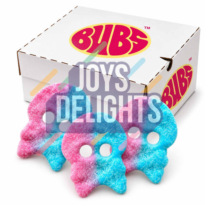 BUBS Bubblegum Dizzy Skulls- Swedish Candy Wholesale