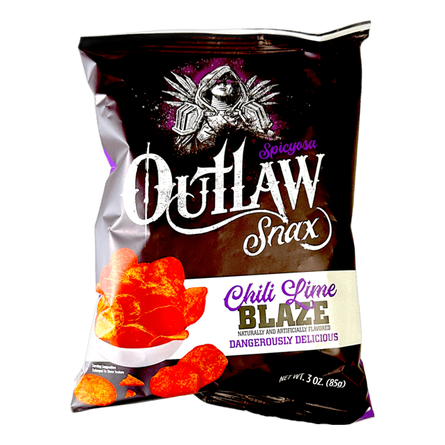 Outlaw Snax Chili Lime Blaze 85g