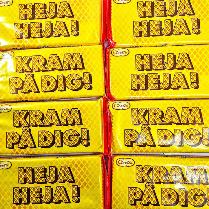 Swedish Cloetta Kexchokland 10 Bars 03/25