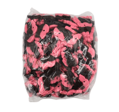 BUBS BULK BUY Raspberry & Liquorice Skulls 1kg- Swedish Candy Online