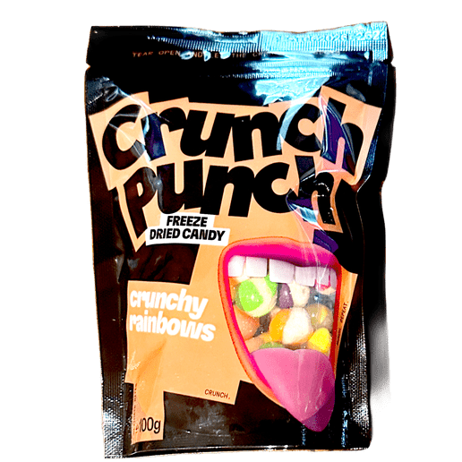 Crunchy Punch Freeze Dried Crunchy Rainbows 100g