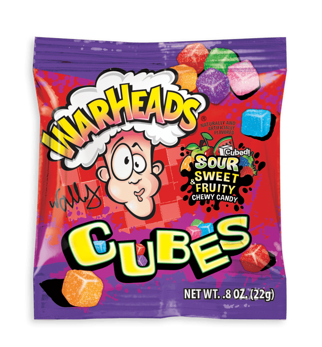Warheads Chewy Cubes 22g