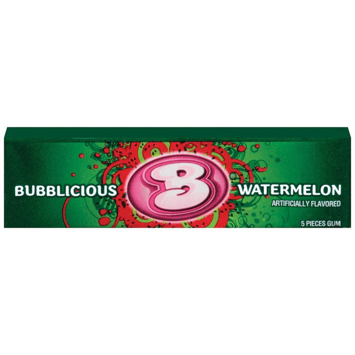 Bubblicious Watermelon 40g- PAST BEST BEFORE DATE 14th February 2024