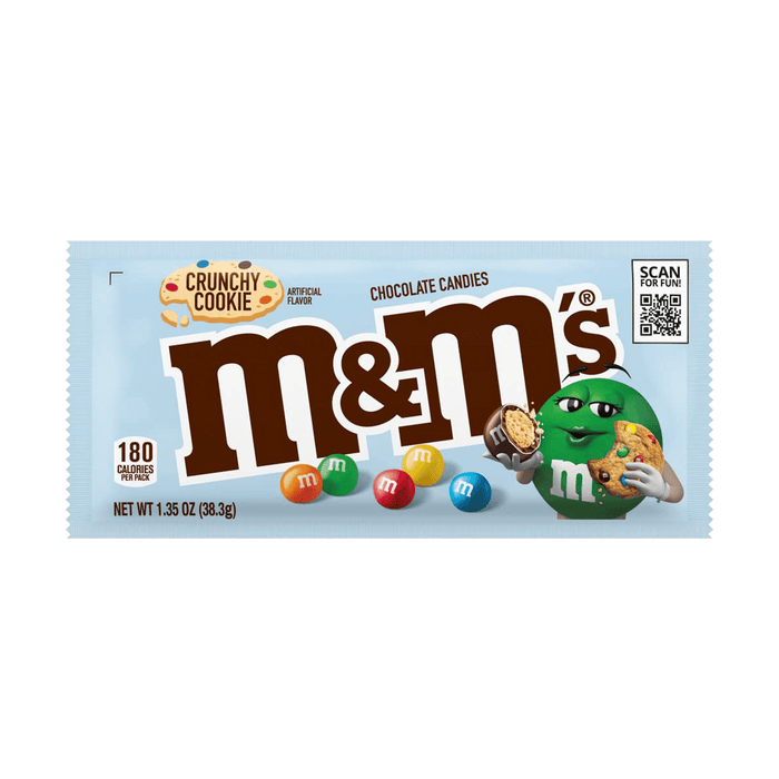 M&M's chocolate crunchie cookies 38g