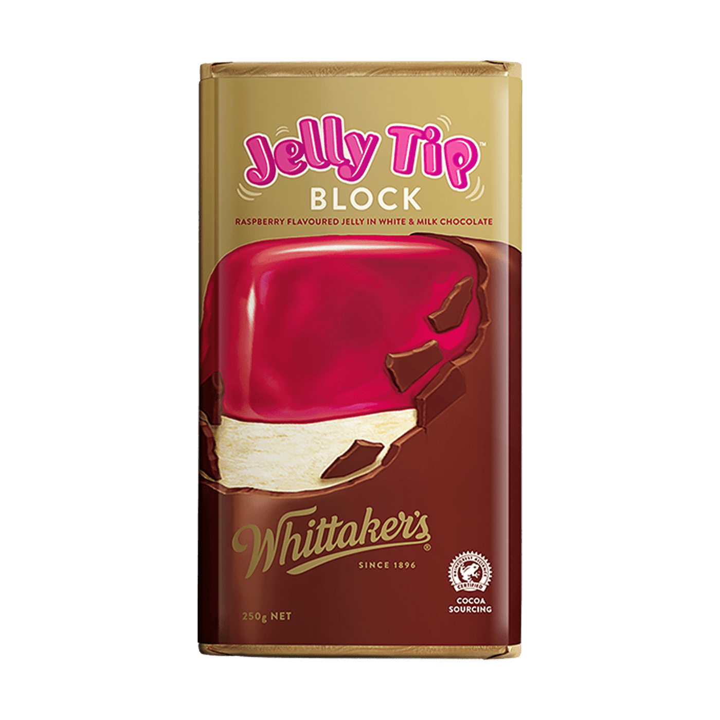 Whittaker's Jelly Tip Chocolate 250g — Joys Delights Lolly Shop Online