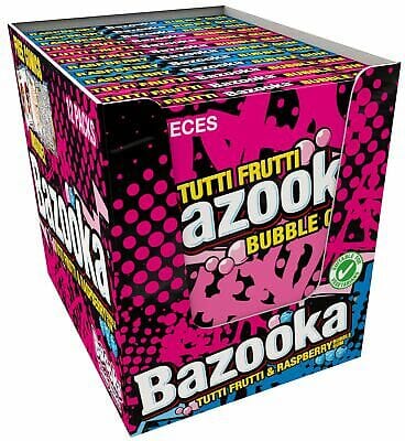 Bazooka Gum Tutti Frutti 33g