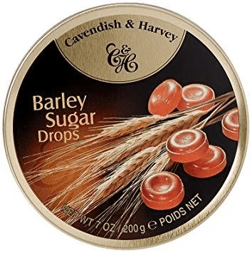 Cavendish & Harvey Barley Sugar Drops Tin 200g