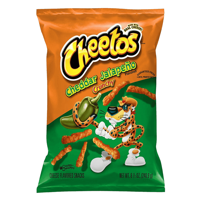 Cheetos Crunchy Cheddar Jalapeno 226g