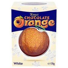 Terry's White Chocolate Orange Ball 12x157g Bulk