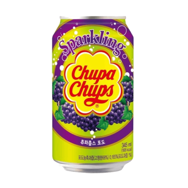 Chupa Chups Sparkling Grape 345ml