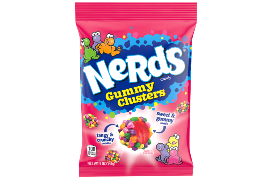 Nerds Gummy Clusters Bag 141g Bulk