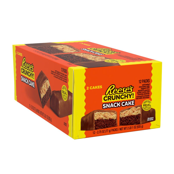 Reese's Crunchy Snack Cakes 77g