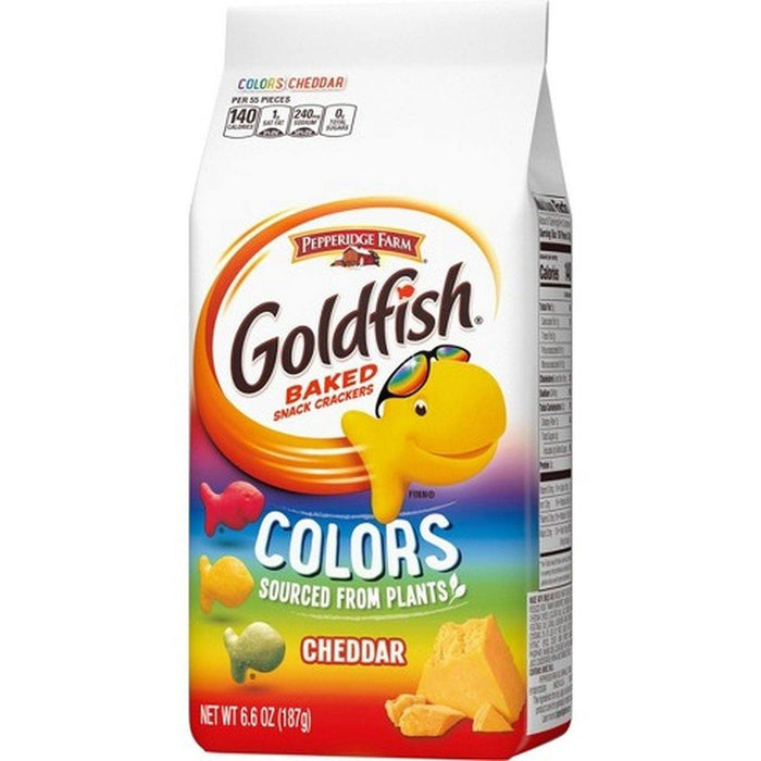 Goldfish Colours Cheddar 187g