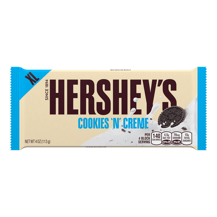 Hershey's Cookies and Cream XL Bar