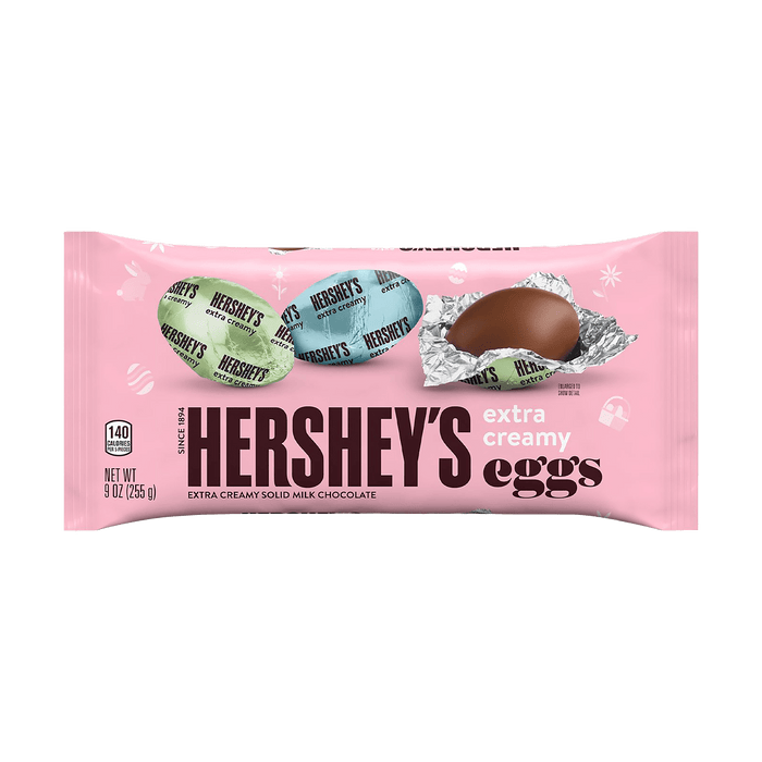 Hershey's Extra Creamy Milk Chocolate Eggs 255g