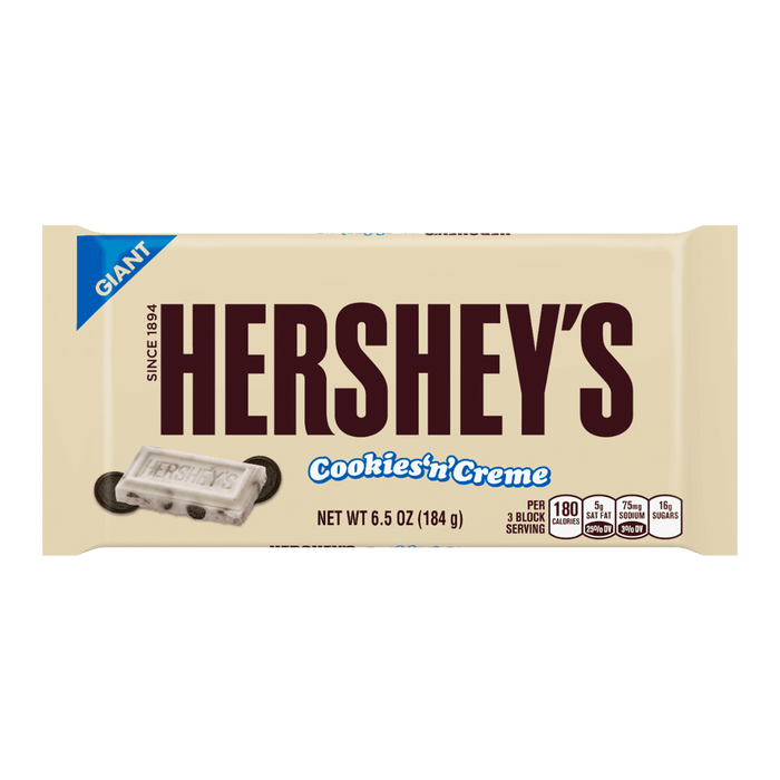 Hershey's Cookies and Cream Giant Bar 184g