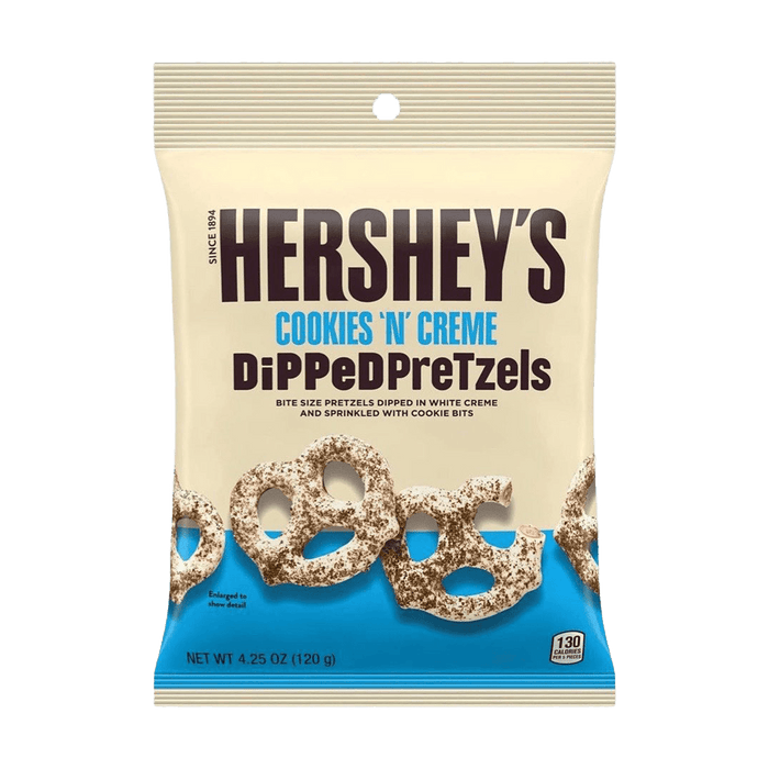 Hershey's Cookies and Cream Dipped Pretzels 120g