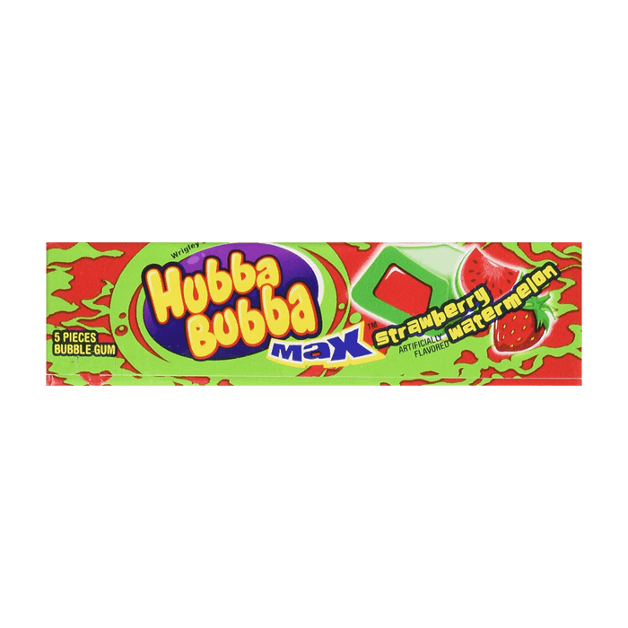 Hubba Bubba Max Strawberry Watermelon 5-Piece