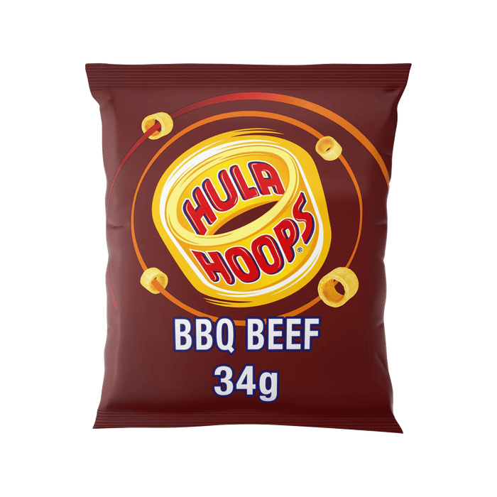 Hula Hoops BBQ Beef 34g