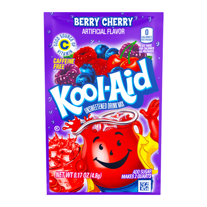 Kool Aid Blastin' Berry Cherry Sachet 6.5g