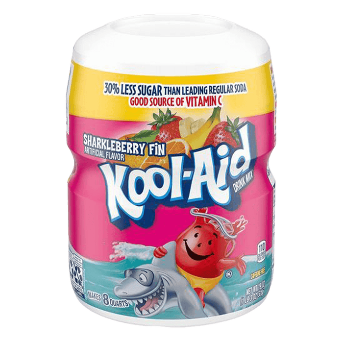 Kool Aid Strawberry Sharkleberry Tub 538g