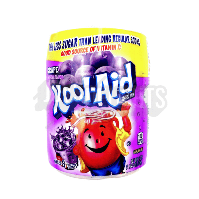 Kool Aid Sweetened Grape Tub