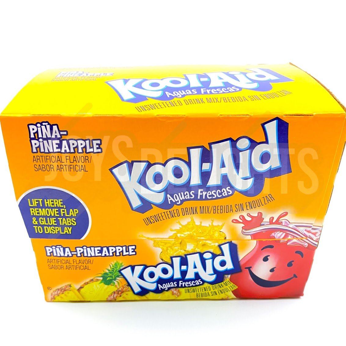 Kool Aid PinaPineapple Sachet Bulk — Joys Delights Lolly Shop Online