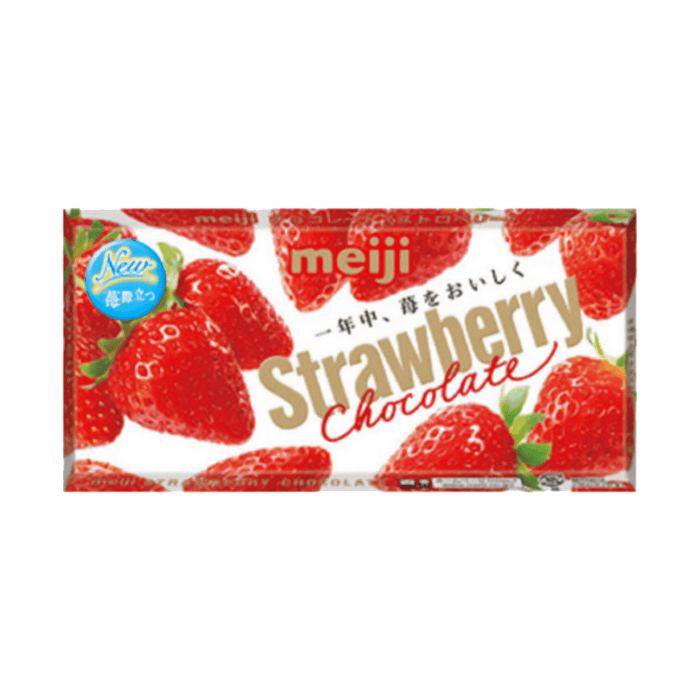 Meiji Strawberry Chocolate Bar 46g