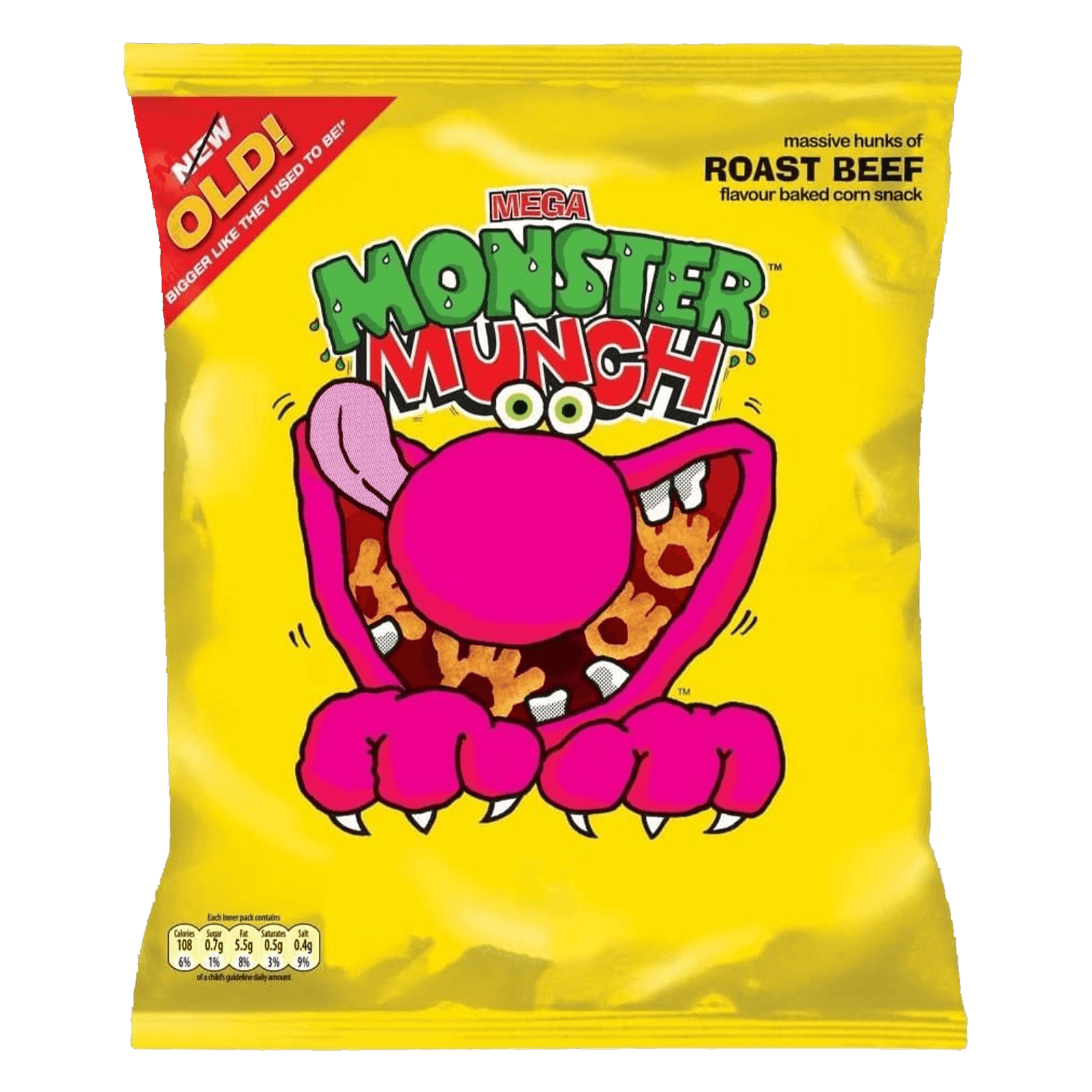 Monster Munch Roast Beef 40g — Joys Delights Lolly Shop Online