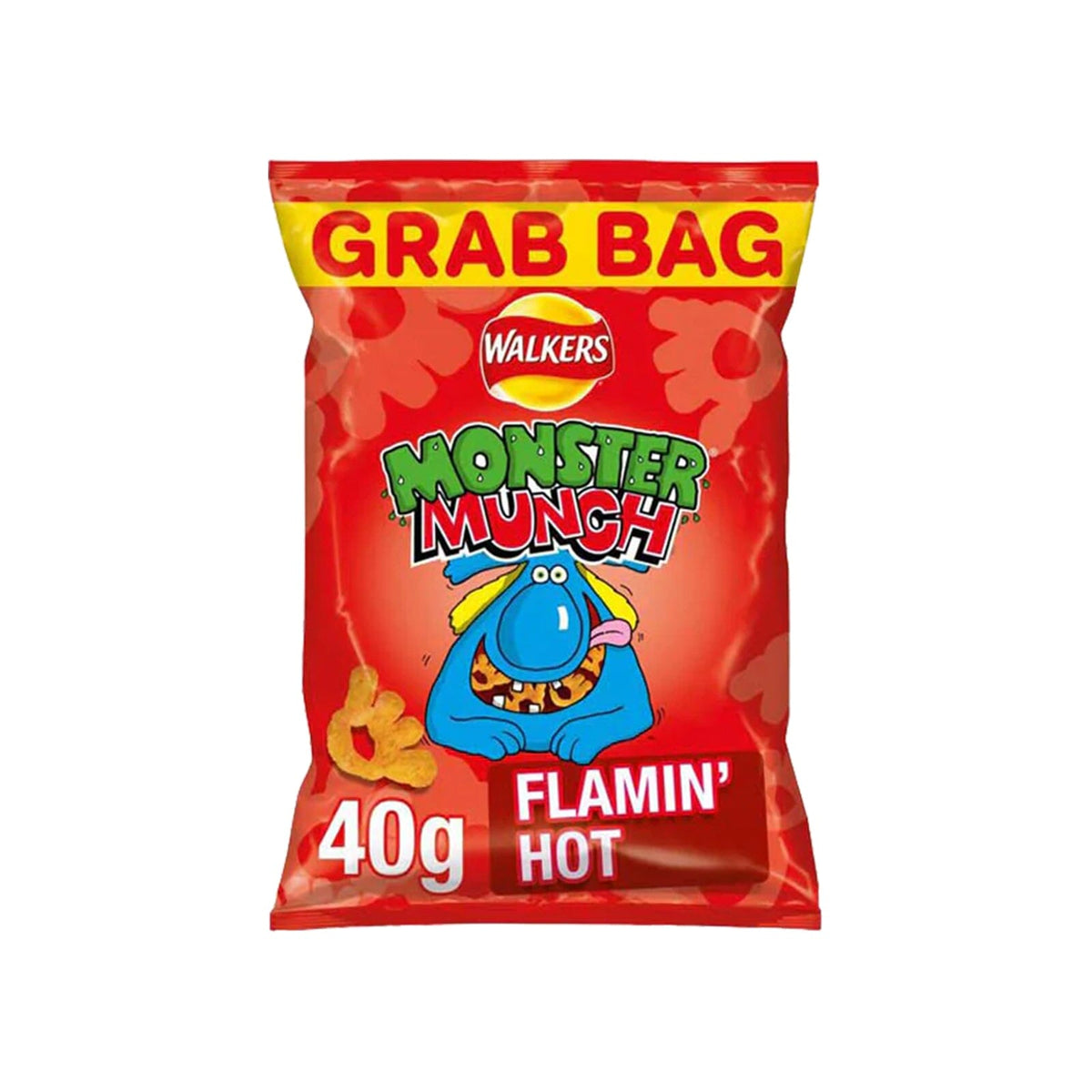 Monster Munch Flamin Hot 40g — Joys Delights Lolly Shop Online