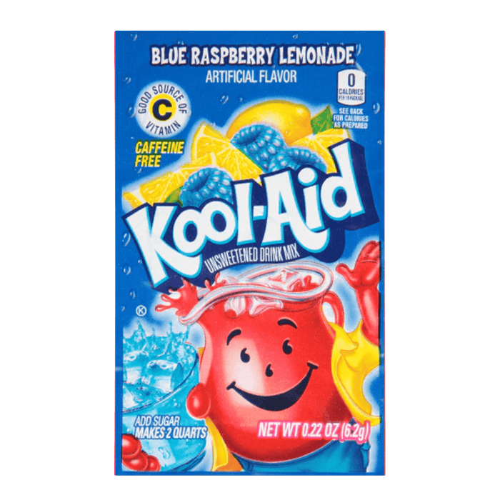 Kool Aid Blue Raspberry Lemonade Sachet 6.5g