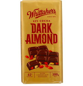 Whittakers Dark Almond Block Bulk