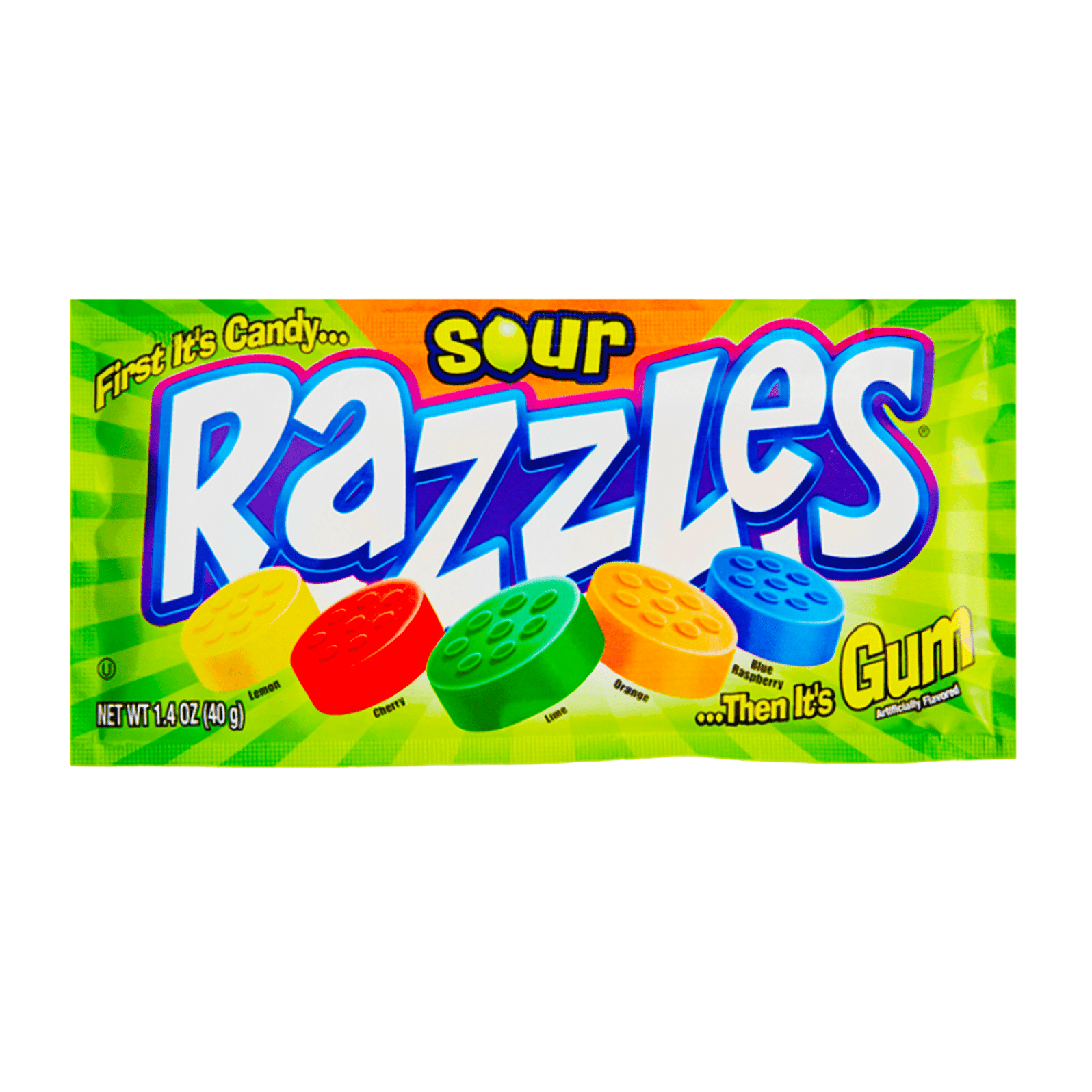 Razzles Sour 40g — Joys Delights Lolly Shop Online