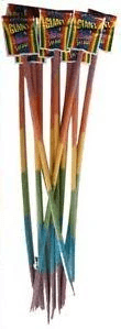 Giant Rainbow Sherbet Straw 13g — Joys Delights Lolly Shop Online