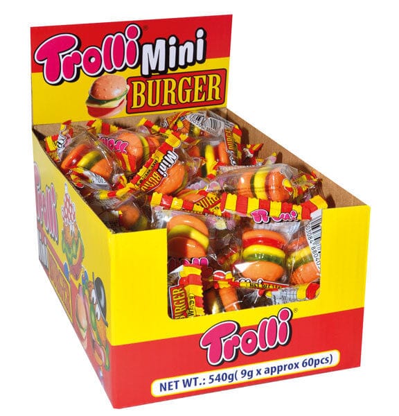 Trolli Mini Gummy Burgers 9g