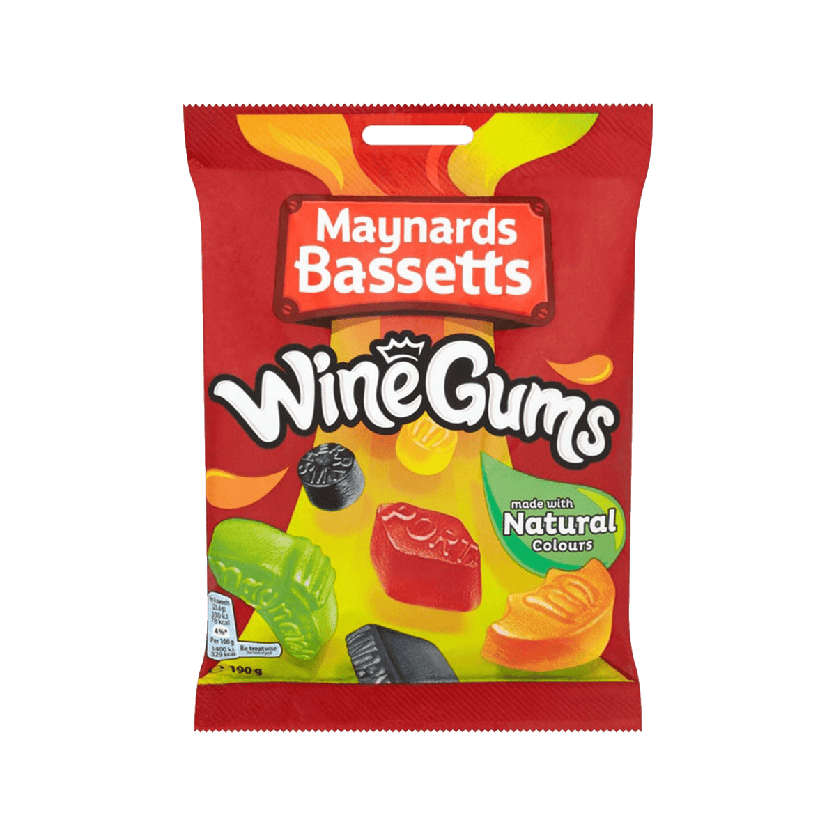 Wine Gums Bag 165g — Joys Delights Lolly Shop Online